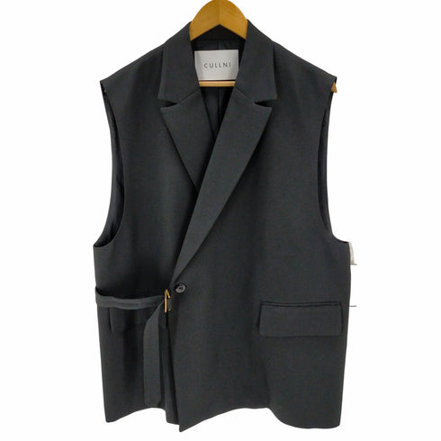 クルニ CULLNI 23SS Sleeveless Tie Locken Jacket ノースリーブタイロッケンジャケット メンズ 2