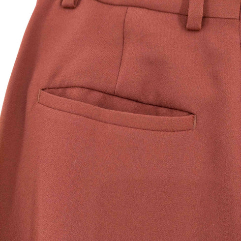 ロクビューティーアンドユースユナイテッドアローズ 6 BEAUTY & YOUTH UNITED ARROWS GEORGETTE HIGH WAIST PANTS レディース JPN:34