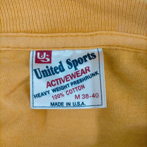 ユナイテッドスポーツ UNITED SPORTS USA製 シングルステッチ @1997 プリントTシャツ メンズ M 38-40