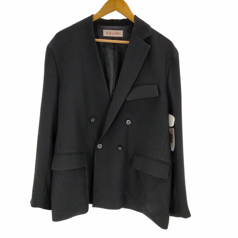 クルニ CULLNI Asymmetry Lapel Double Jacket メンズ 2