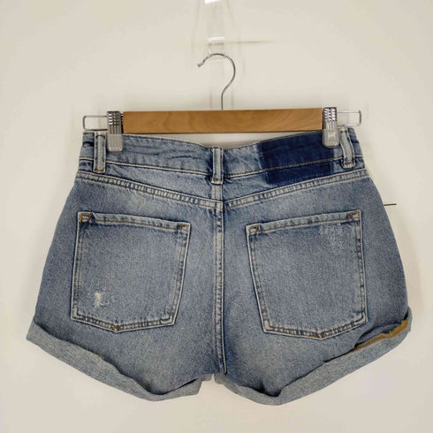 オールセインツ ALLSAINTS ダメージ加工デニムショートパンツ レディース W26