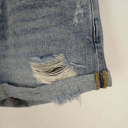オールセインツ ALLSAINTS ダメージ加工デニムショートパンツ レディース W26