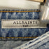オールセインツ ALLSAINTS ダメージ加工デニムショートパンツ レディース W26