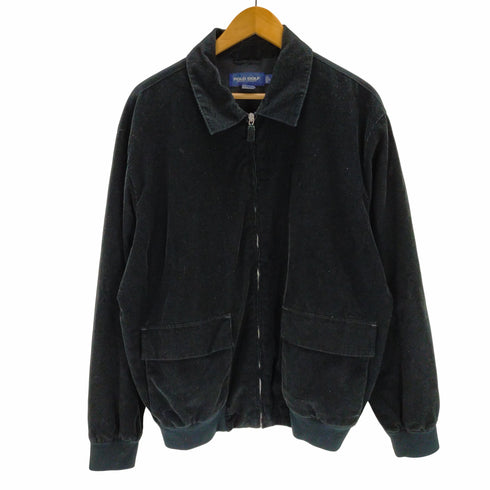 ポロゴルフラルフローレン POLO GOLF RALPH LAUREN 90s コーデュロイスイングトップ メンズ JPN:L