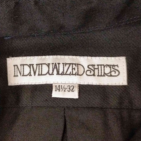 インディヴィジュアライズドシャツ individualized shirts USA製 ボタンダウンシャツ メンズ 14 1/2 - 32