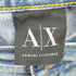 アルマーニエクスチェンジ ARMANI EXCHANGE ポケット 裏地チェックシャツ ダメージ デニム パンツ メンズ UK:32-33