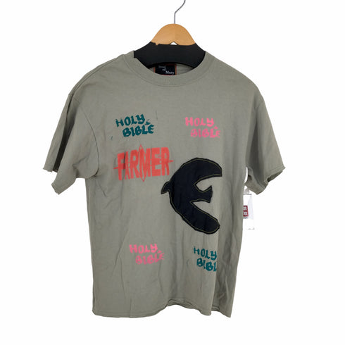 アンビル Anvil Soul of Mary USA製 ワッペン リメイク プリントTシャツ メンズ JPN:M