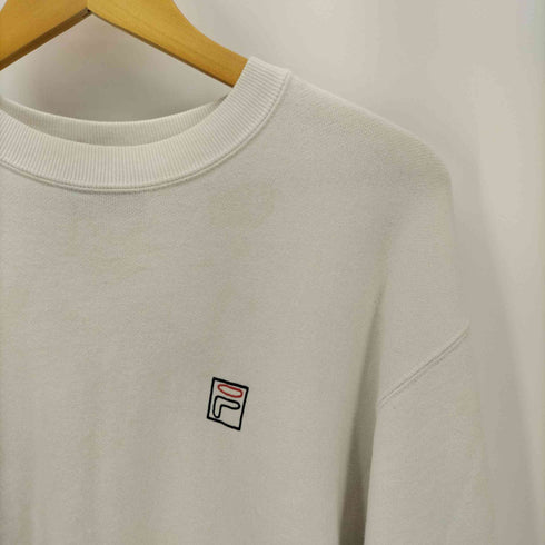 フィラ FILA LOGO CREWNECK SWEAT SHIRT メンズ JPN:M
