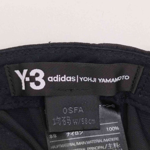 ワイスリー Y-3 FONTBACK CAP メンズ