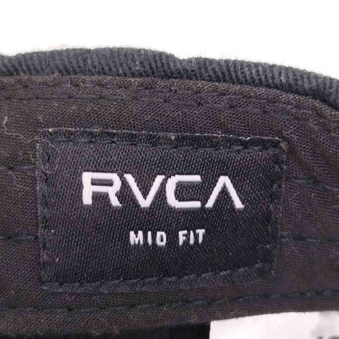 ルーカ RVCA 立体刺繍 6パネル キャップ メンズ