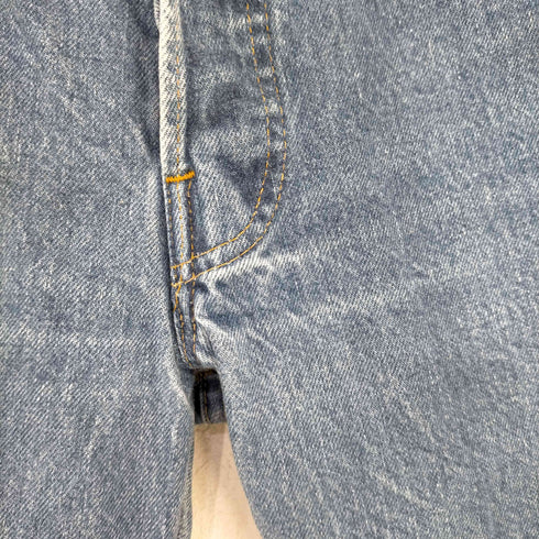 リーバイス Levis 80S USA製 ボタン裏6 エルパソ移行期 赤耳 501 デニムパンツ メンズ W31×32