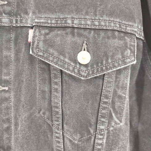 リーバイス Levis 90S メキシコ製 984工場 70507 後染め ブラックデニムジャケット メンズ import:L