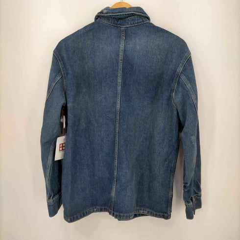 ザラ ZARA ダメージ加工デニムカバーオール メンズ JPN:XS