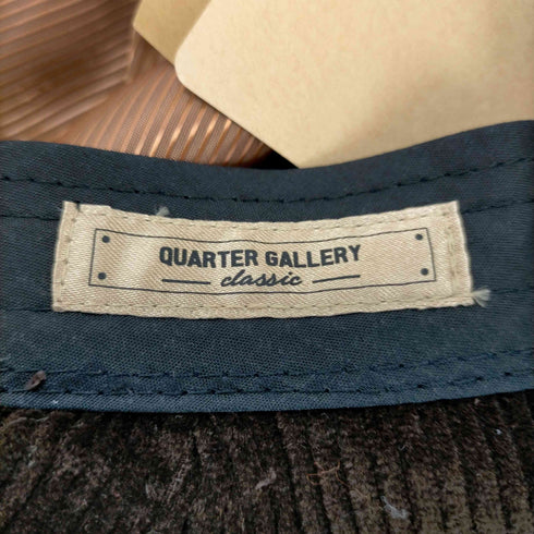 クオーターギャラリー quarter gallery コーデュロイキャスケット メンズ ONE SIZE