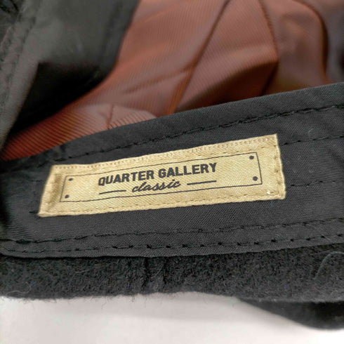 クオーターギャラリー quarter gallery ウールキャスケット メンズ ONE SIZE