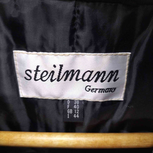 フルギ steilmann 比翼 裏地キルティング ジップアップ コート メンズ FR:40