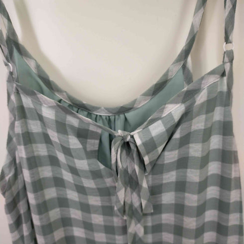 スローブイエナ SLOBE IENA 20SS チェック キャミワンピース レディース