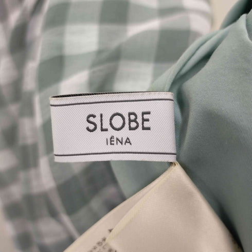 スローブイエナ SLOBE IENA 20SS チェック キャミワンピース レディース