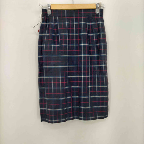 アクアスキュータム AQUASCUTUM 肩パッド入り チェック柄セットアップ レディース