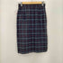 アクアスキュータム AQUASCUTUM 肩パッド入り チェック柄セットアップ レディース