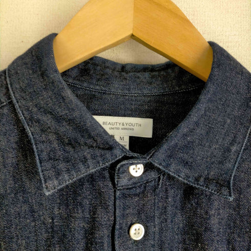 ビューティーアンドユースユナイテッドアローズ BEAUTY & YOUTH UNITED ARROWS デニムボタンシャツ メンズ JPN:M