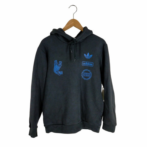 アディダスオリジナルス adidas Originals トレフォイルプリント プルオーバーパーカー メンズ JPN:S