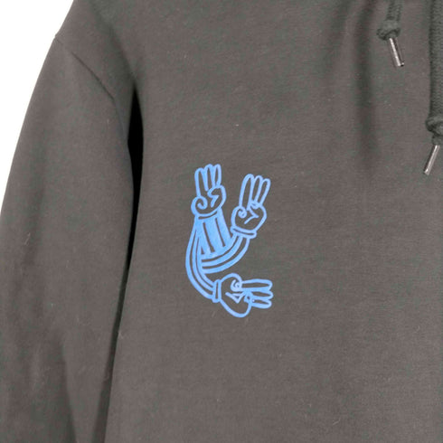 アディダスオリジナルス adidas Originals トレフォイルプリント プルオーバーパーカー メンズ JPN:S