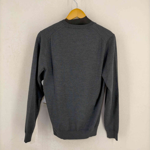 ユナイテッドアローズ UNITED ARROWS グレーハイゲージVネックニット メンズ import:M