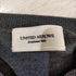 ユナイテッドアローズ UNITED ARROWS グレーハイゲージVネックニット メンズ import:M