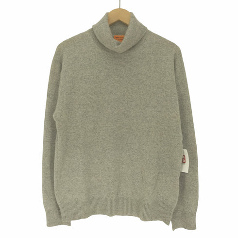ウィルクスバシュフォード Wilkes Bashford PURE CASHMERE カシミヤ 100% タートルネック ニット メンズ LL