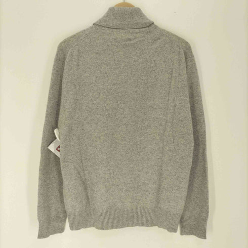 ウィルクスバシュフォード Wilkes Bashford PURE CASHMERE カシミヤ 100% タートルネック ニット メンズ LL