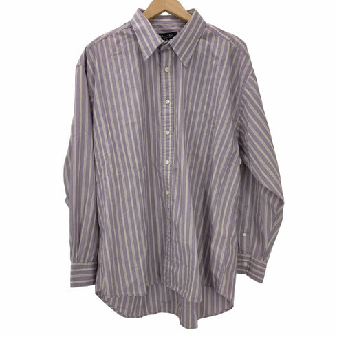 クリスチャンディオール Christian Dior MONSIEUR OLD レギュラーカラー ストライプ 長袖シャツ メンズ import:XL