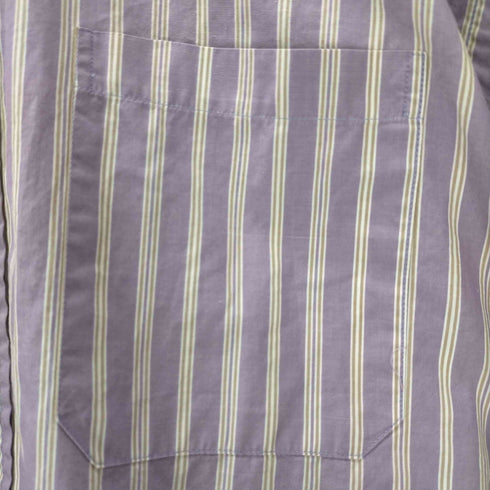 クリスチャンディオール Christian Dior MONSIEUR OLD レギュラーカラー ストライプ 長袖シャツ メンズ import:XL