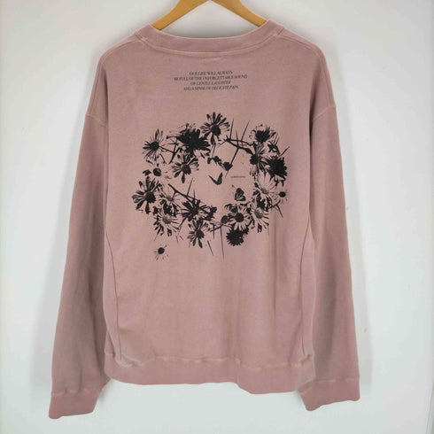 FUJIMOTO Over dyed Sweat Shirt FLOWERS メンズ