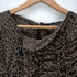 トリココムデギャルソン tricot COMME des GARCONS 12SS レオパード フリル半袖ブラウス レディース JPN:M