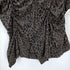 トリココムデギャルソン tricot COMME des GARCONS 12SS レオパード フリル半袖ブラウス レディース JPN:M