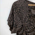 トリココムデギャルソン tricot COMME des GARCONS 12SS レオパード フリル半袖ブラウス レディース JPN:M
