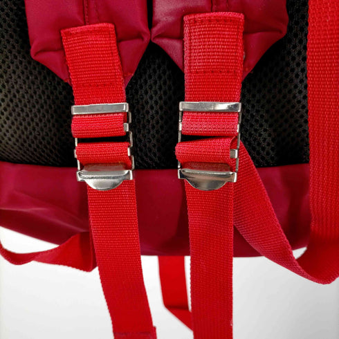 ロリンザ LORINZA ダブルストラップ ナイロン バックパック レディース