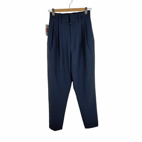 ナノユニバース nano universe LB.03/2タックハイウエストキャロットパンツ レディース JPN:2