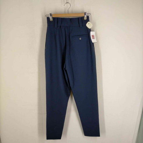 ナノユニバース nano universe LB.03/2タックハイウエストキャロットパンツ レディース JPN:2