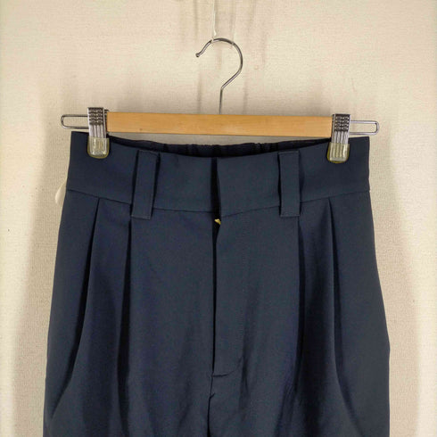ナノユニバース nano universe LB.03/2タックハイウエストキャロットパンツ レディース JPN:2