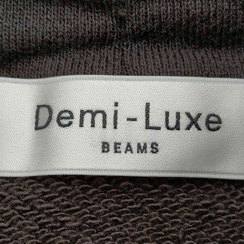 デミルクスビームス Demi-Luxe BEAMS オーガニックコットン 裏毛 ワンピース レディース