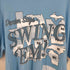 デニムティアーズ DENIM TEARS DM8H943 Denim Says Swing Em Shirt メンズ import:XXL