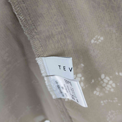 tevalt 花総柄 シアートップス レディース FR:38