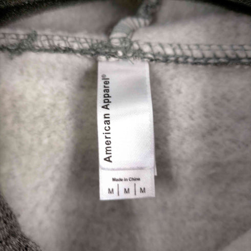 アメリカンアパレル AMERICAN APPAREL スウェットパーカーワンピース レディース import:M
