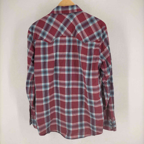 ギャップ Gap FITTED チェック柄ウエスタンシャツ メンズ JPN:L