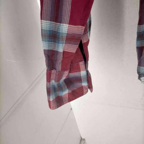 ギャップ Gap FITTED チェック柄ウエスタンシャツ メンズ JPN:L