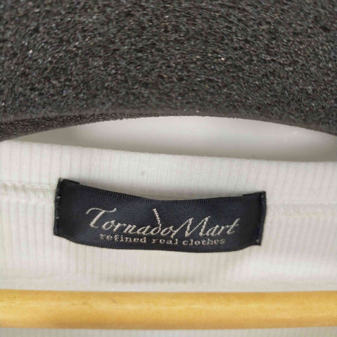 トルネードマート TORNADO MART アシンメトリー ペイントデザイン S/S TEE メンズ