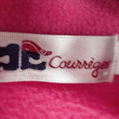 クレージュ courreges フリースジャケット ロゴ ジップアップ レディース 160