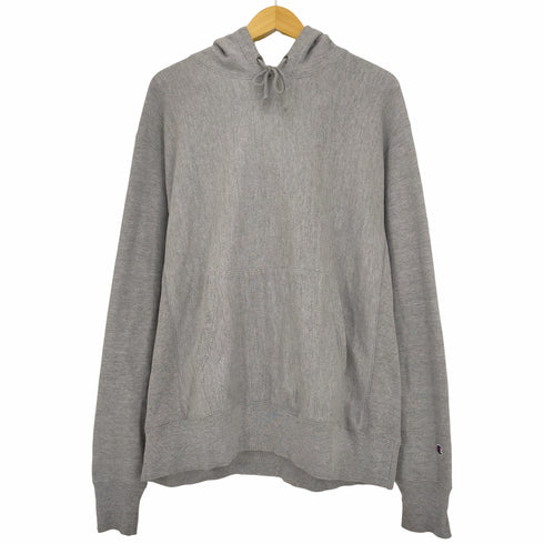 チャンピオン Champion 青単復刻 目無し Reverse Weave プルオーバーパーカー メンズ import:L